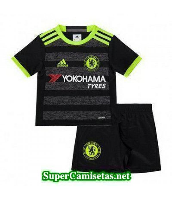 Segunda Equipacion Camiseta Chelsea Ninos 2016/17