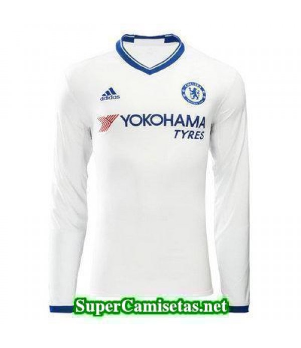 Tercera Equipacion Camiseta Chelsea Manga Larga 2016/17