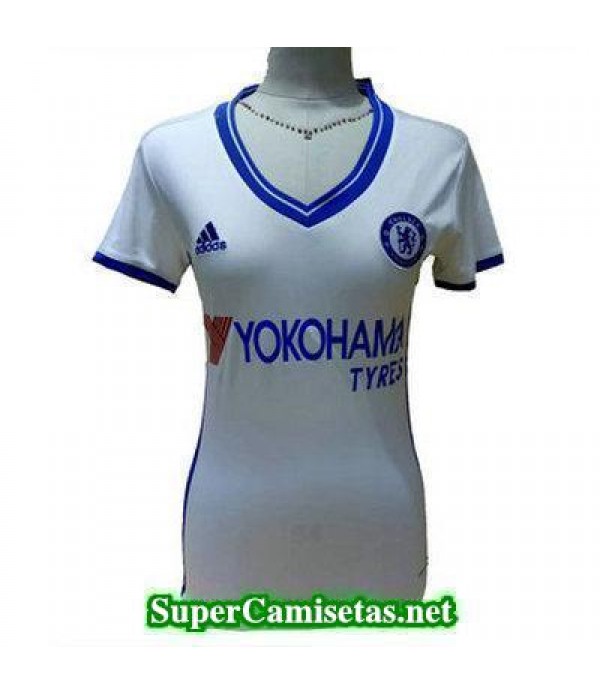 Tercera Equipacion Camiseta Chelsea Mujer 2016/17
