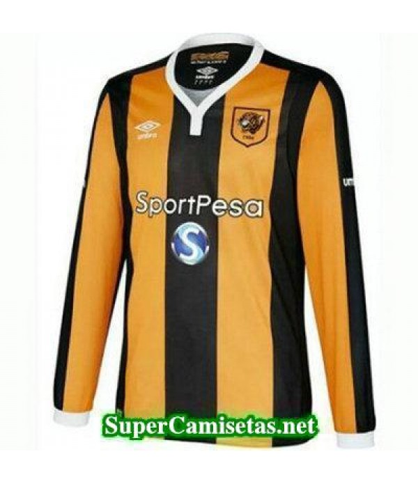 Primera Equipacion Camiseta Hull City Manga Larga 2016/17