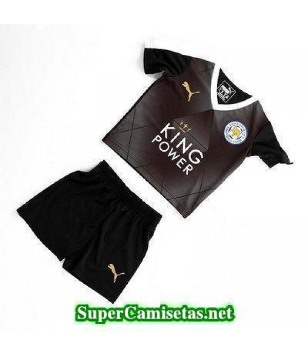 Segunda Equipacion Camiseta Leicester City Ninos 2015/16