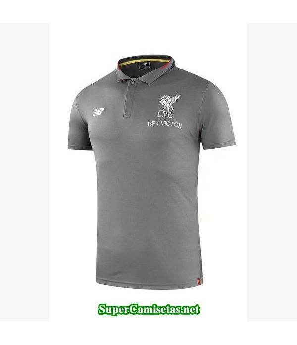 Camiseta polo Liverpool Gris 2018 2019