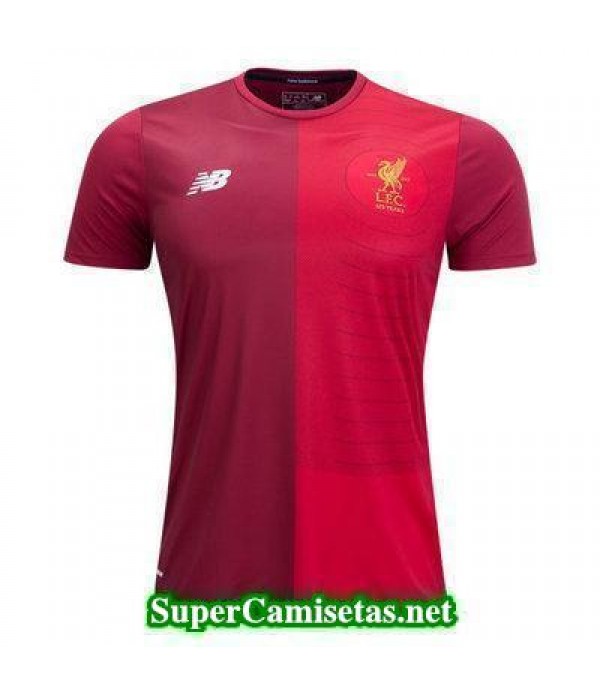 camiseta pre-partido Liverpool rojo-01 2017 2018