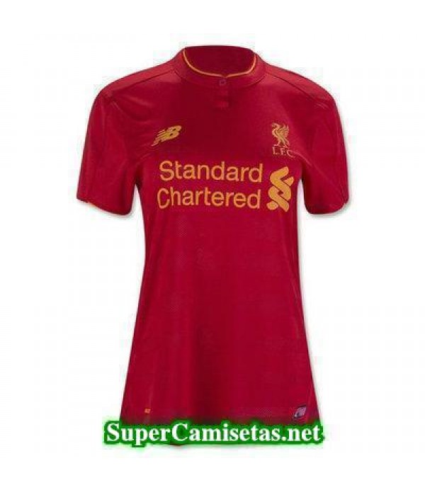 Primera Equipacion Camiseta Liverpool Mujer 2016/17