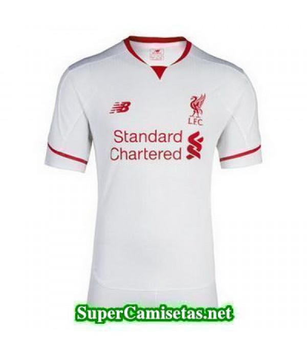 Segunda Equipacion Camiseta Liverpool 2015/16