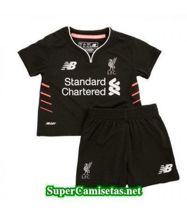 Segunda Equipacion Camiseta Liverpool Ninos 2016/17