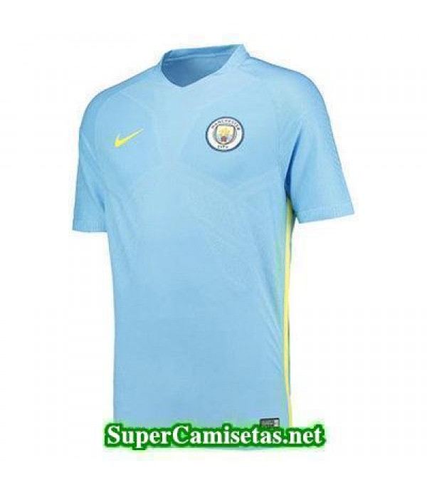 camiseta entrenamiento Manchester City Azul 2016 2017