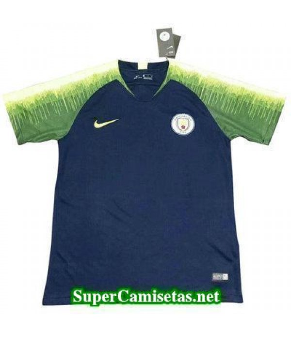 camiseta entrenamiento Manchester City Azul oscuro 2017 2018