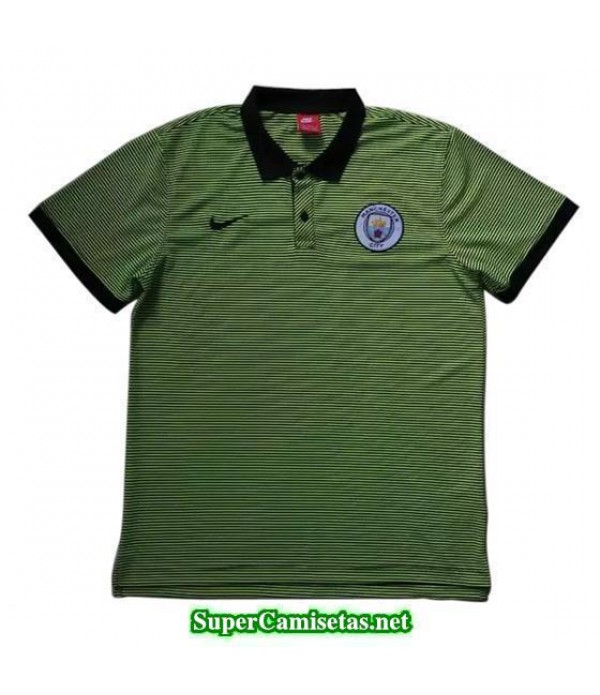 Camiseta polo Manchester City verde 2016 2017