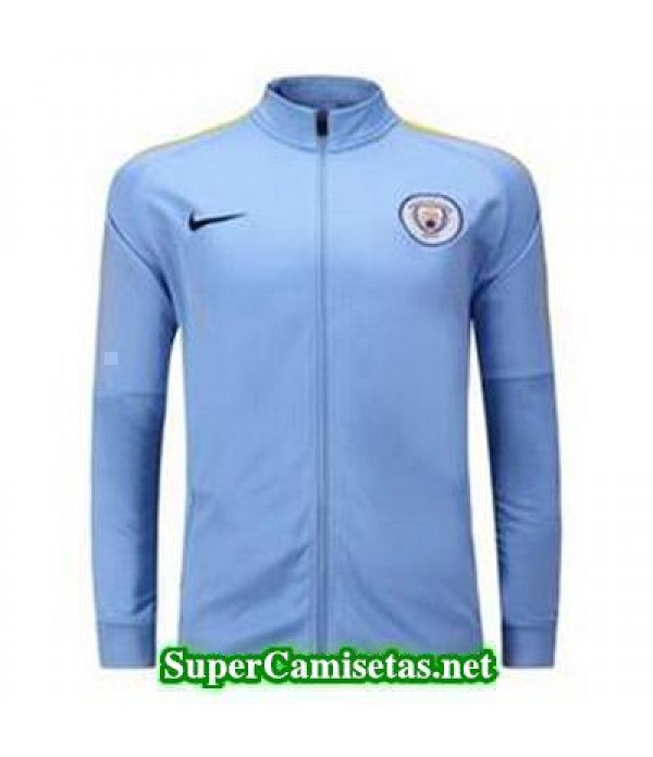 Chaquetas Manchester City Azul 2016 2017 baratas