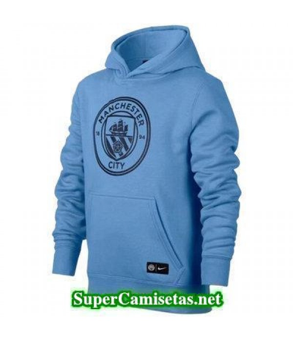Chaquetas Manchester City Azul 2017 2018 baratas