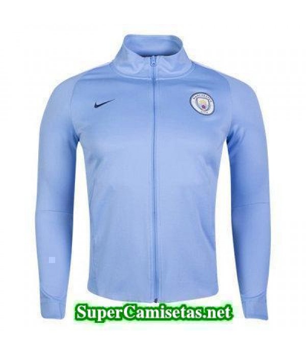 Chaquetas Manchester City Azul claro 2017 2018 baratas
