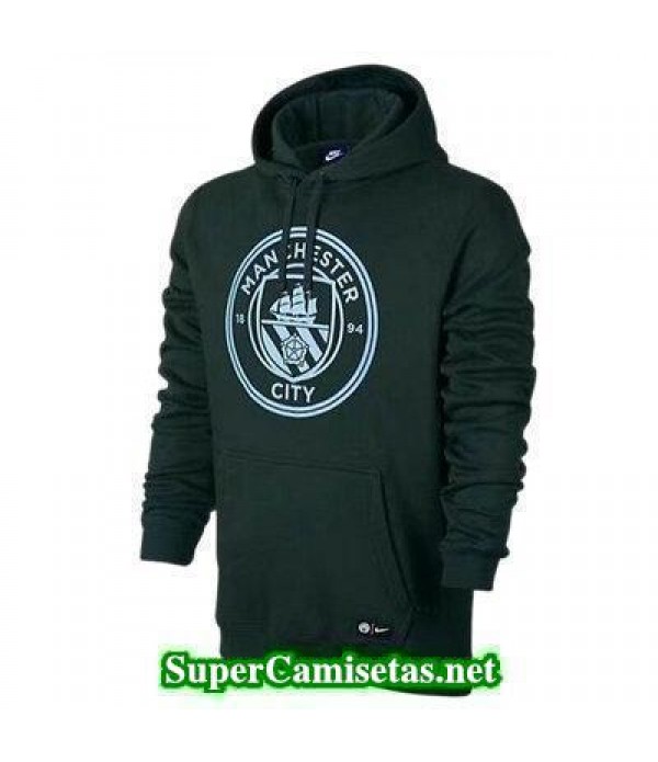 Chaquetas Manchester City Azul oscuro 2017 2018 baratas