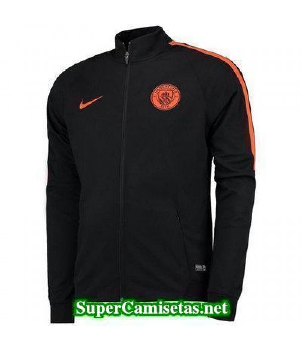 Chaquetas Manchester City Negro 2017 2018 baratas