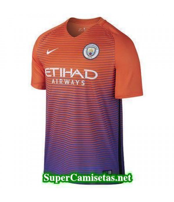 Tercera Equipacion Camiseta Manchester City 2016/17