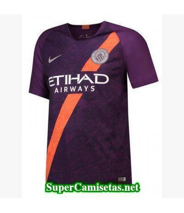 Tercera Equipacion Camiseta Manchester City 2018 2019