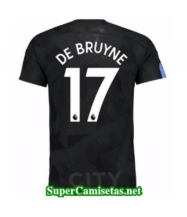 Tercera Equipacion Camiseta Manchester City De Bruyne 2017 2018