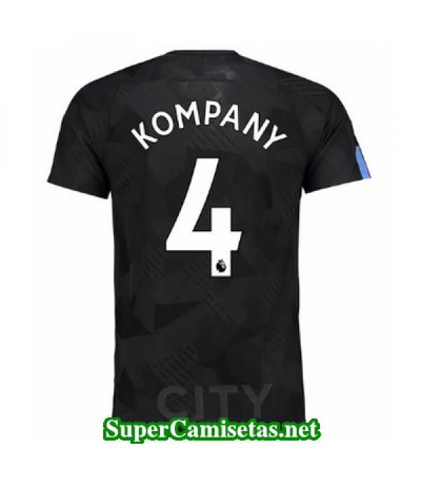 Tercera Equipacion Camiseta Manchester City Kompany 2017 2018