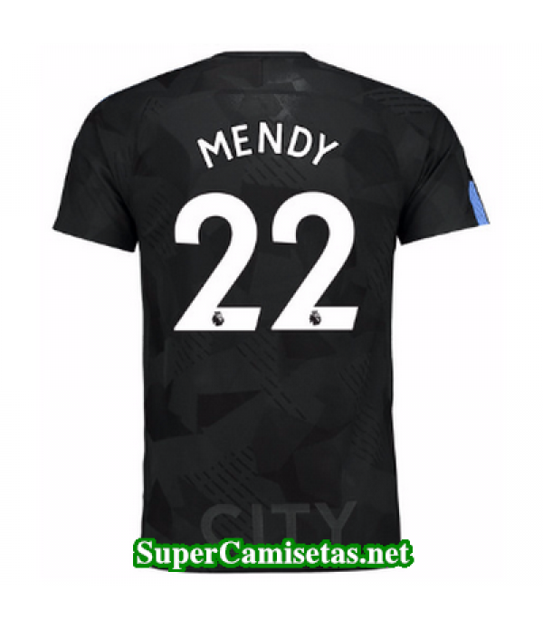 Tercera Equipacion Camiseta Manchester City Mendy 2017 2018