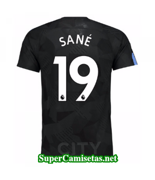 Tercera Equipacion Camiseta Manchester City Sane 2017 2018