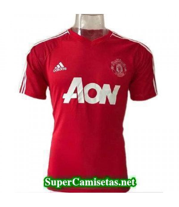 camiseta entrenamiento Man United rojo-01 2017 2018
