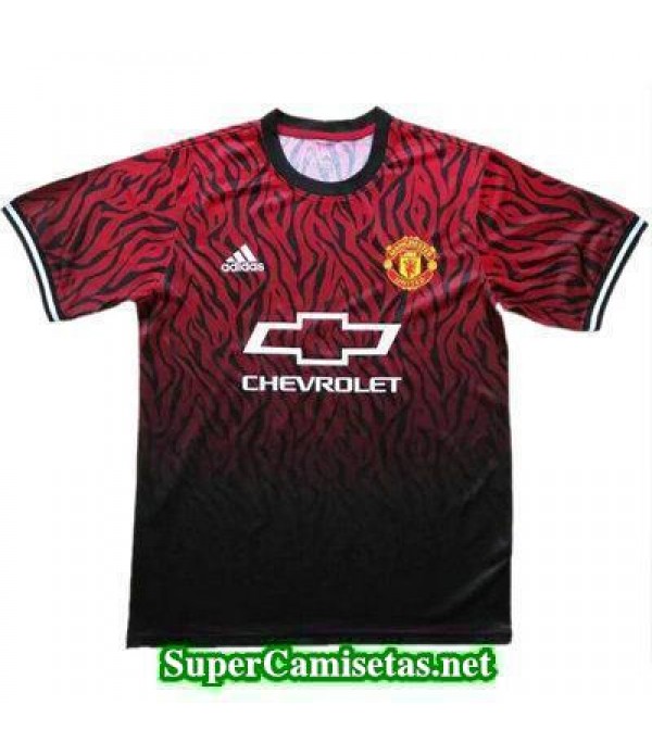 camiseta entrenamiento Man United rojo 2017 2018
