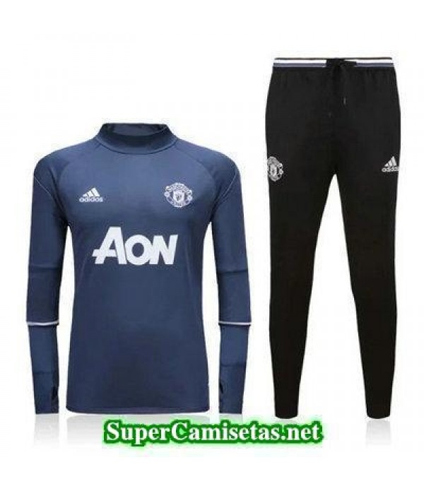 Camiseta entrenamiento Manchester United ML 2016 2017