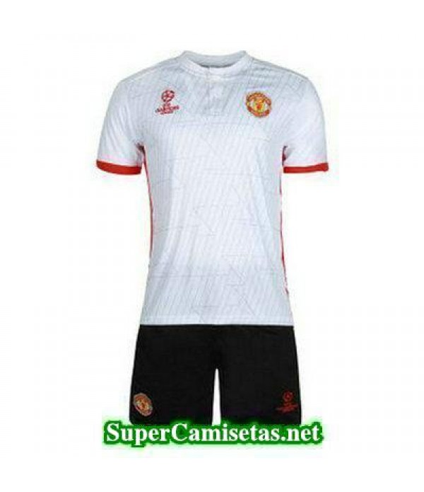 camiseta entrenamiento Manchester United UCL blanco 2017 2018