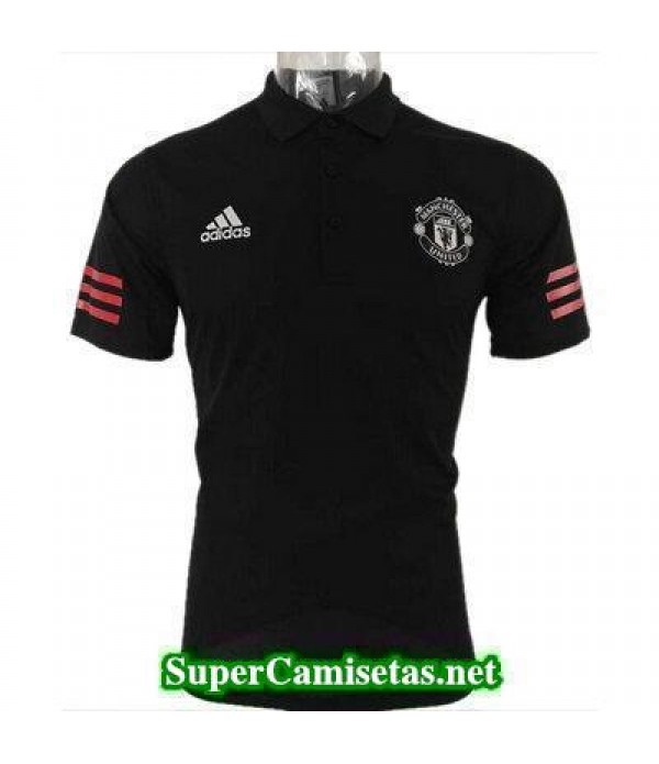 Camiseta polo Manchester United UCL Negro 2017 2018