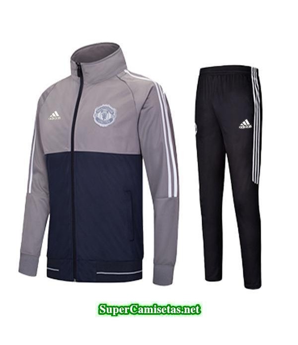 Chaquetas Manchester United Gris 2017 2018 baratas