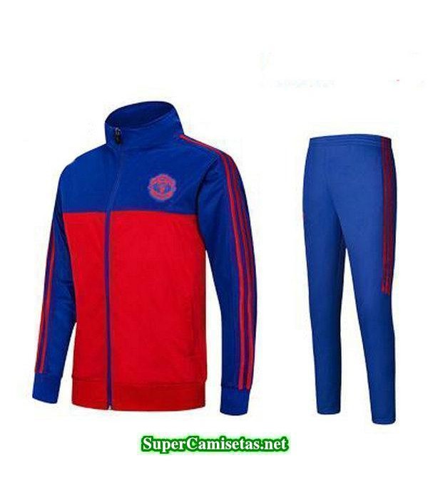 Chaquetas Manchester United rojo-01 2017 2018 baratas