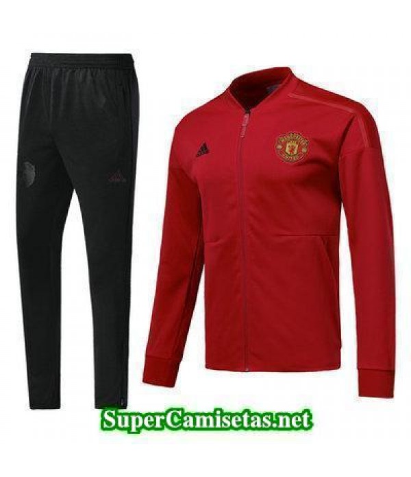 Chaquetas Manchester United Rojo 2018 2019 baratas