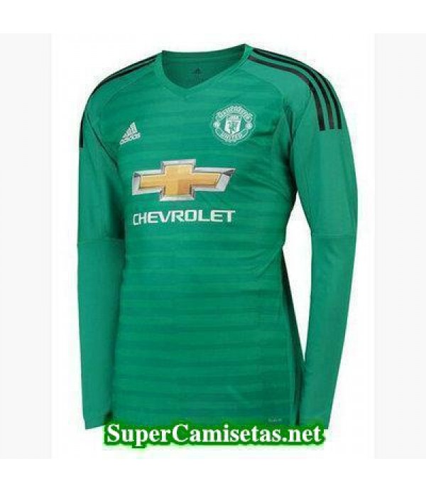Portero Equipacion Camiseta Manchester United Manga Larga 2018/19