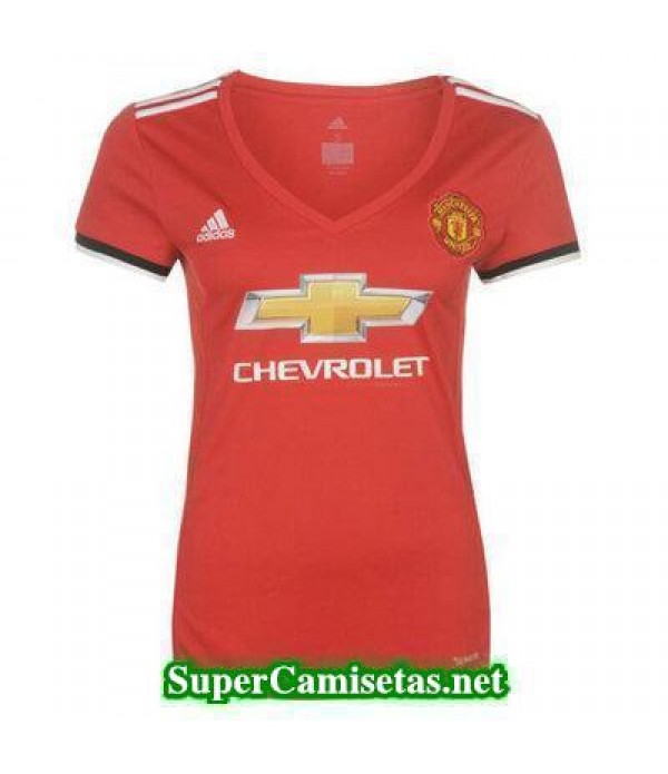 Primera Equipacion Camiseta Manchester United Muje...