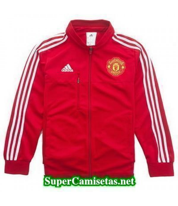Rojo Chaquetas Manchester United 2015 2016 baratas