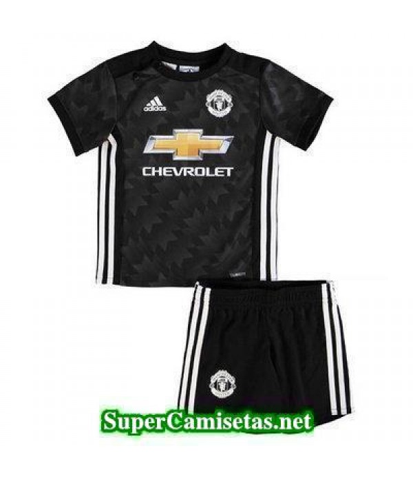 Segunda Equipacion Camiseta Manchester United Ninos 2017/18