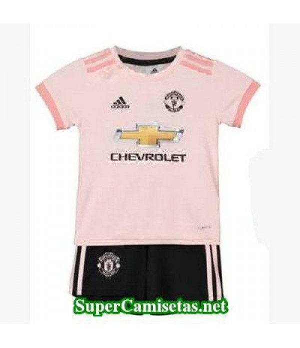 Segunda Equipacion Camiseta Manchester United Ninos 2018/19