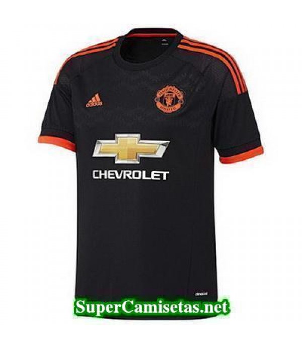 Tailandia Tercera Equipacion Camiseta Manchester United 2015/16
