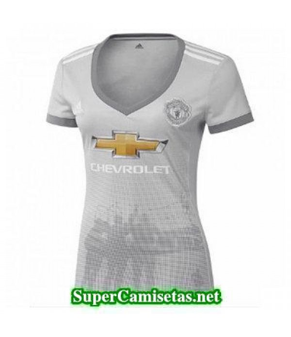 Tercera Equipacion Camiseta Manchester United Mujer 2017/18