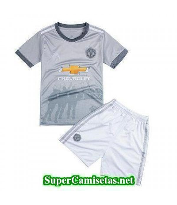 Tercera Equipacion Camiseta Manchester United Ninos 2017/18