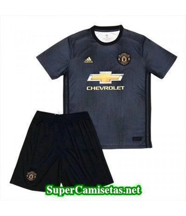 Tercera Equipacion Camiseta Manchester United Ninos 2018/19