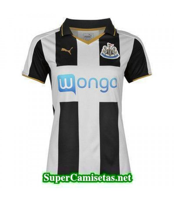 Primera Equipacion Camiseta Newcastle United Mujer 2016/17