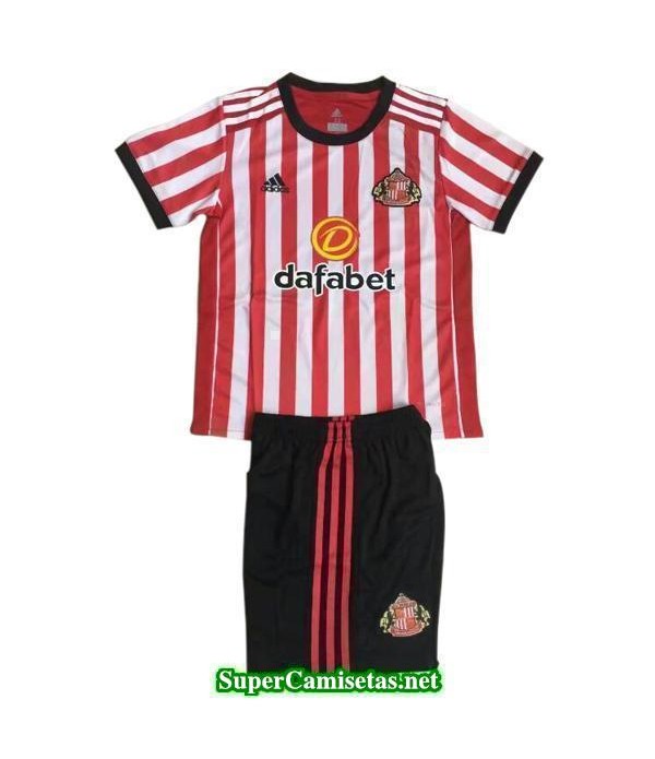 Primera Equipacion Camiseta Sunderland Ninos 2017/...