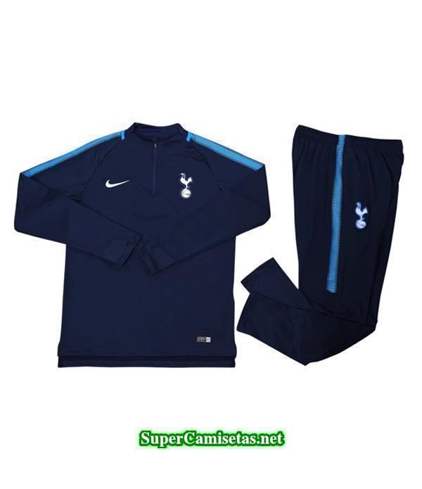 Camiseta entrenamiento Tottenham ML Azul oscuro 2017 2018