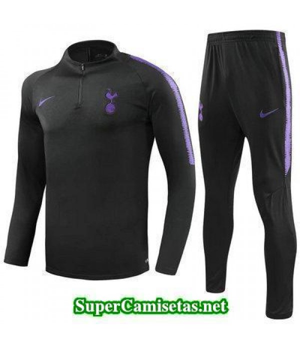 Camiseta entrenamiento Tottenham ML Negro 2018 2019