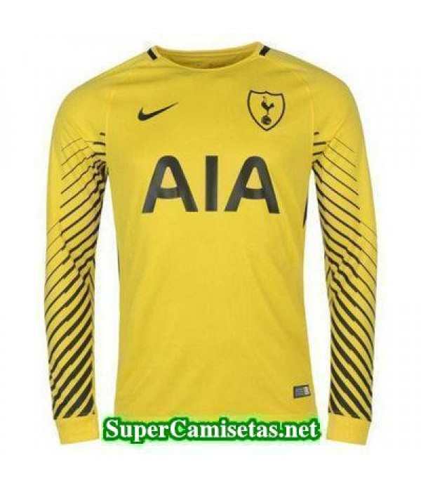 Portero Equipacion Camiseta Tottenham Manga Larga 2017/18