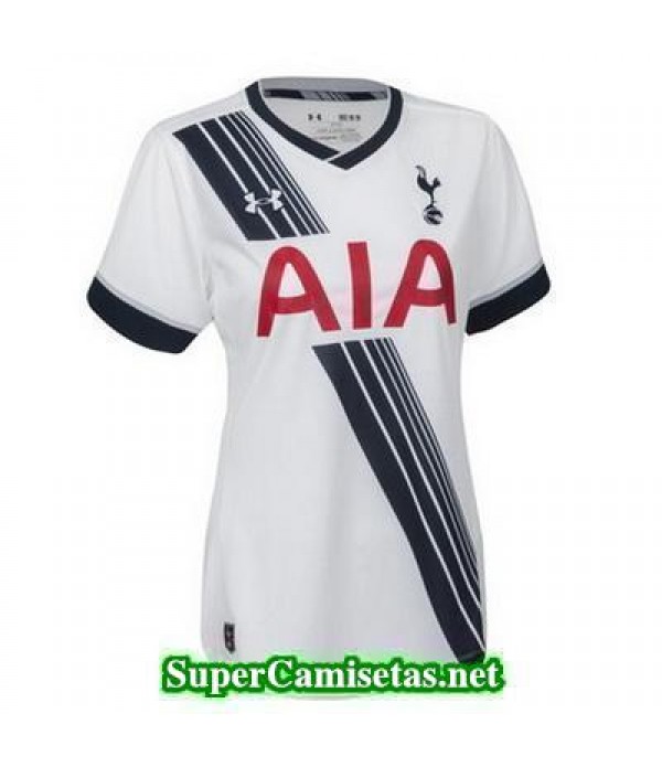 Primera Equipacion Camiseta Tottenham Mujer 2015/16