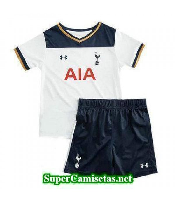 Primera Equipacion Camiseta Tottenham Ninos 2016/17