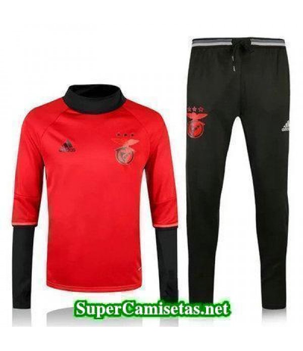 Camiseta entrenamiento Benfica ML rojo 2016 2017