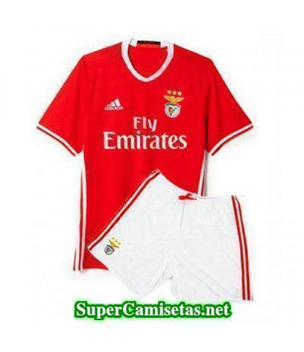 Primera Equipacion Camiseta Benfica Ninos 2016/17